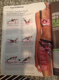 Forget Crunches Work Whole Corset Body Health Workout Exercise