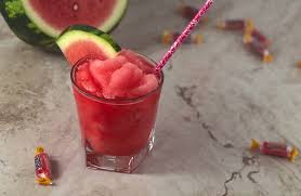 Kids love making these easy jolly rancher lollipops. Watermelon Jolly Rancher Infused Frozen Margarita By Pink
