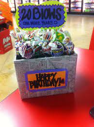 Hack his birthday with gift ideas for him. Pin By Amanda Delquaglio On Crafts Happy 20th Birthday 20th Birthday Gift 20th Birthday Party