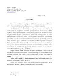 Indeed poate beneficia de compensații de la acești anagajatori, astfel încât să rămână gratuit. Model Caracterizare Angajat Doc