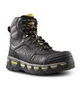 Men's 6 Inch Composite Toe Steel Plate 6550 T-Max Insulated Work Boots - Black Dakota