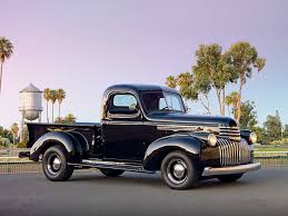 Image result for Black 1946 Truck