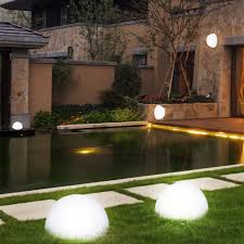 Außen bereich led stand leuchte solarlampen mit bewegungsmelder für die trepe. 4er Set Led Solar Aussen Lampen Halb Kugel Design Wand Boden Leuchten Garten Balkon Rasen Beleuchtung Kaufen Bei Www Etc Shop De Gmbh Co Kg