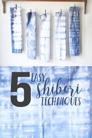 Tie dye is back in a big way, and this time it's modern, sophisticated and totally wearable. 5 Easy Shibori Techniques To Try Craftivity Designs