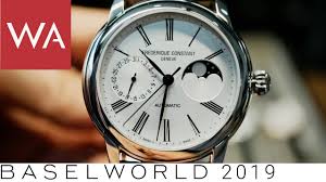 Shop diamond rings, pendants, studs & more available. Baselworld 2019 Frederique Constant Hands On Video In An Unusual Setup Youtube