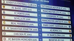 Calcio champions league calendario ottavi di finale. Champions Sorteggio Ottavi Juventus Tottenham E Roma Shakhtar La Repubblica