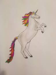 Unicorn For A Special Friend Cizimler Resim