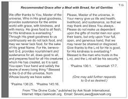 Lord, bless this food and grant that we may thankful for thy. Traditional Blessings For Foods After A Meal Asknoah Org