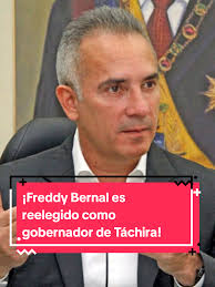Freddy Bernal Reelegido Gobernador de Táchira con Éxito
