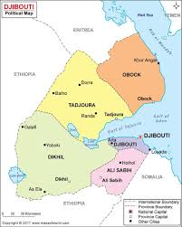 As observed on the map, most of the country is a desert wasteland. Mow Amz Ar Twitter Are You Looking For A Map Of Djibouti Our Political Map Of Djibouti Amazonindisplays The International Province Boundaries Along With The Cities And The National Capital Https T Co 7cwfpw5ie2