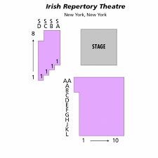 The Irish Repertory Theatre Seating Chart Theatre In New York