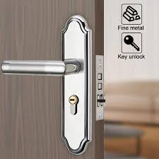 Bottom line is, stuff happens. Universal Simple Door Lock Stainless Steel Safety Door Handle Locks For Bedroom Bathroom Interior Door Hardware Accessories Door Locks Aliexpress