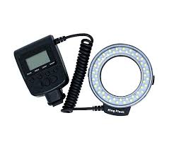 Canon Nikon Digitial Slr Camera Ring Light Flash Bundle Qvc Com