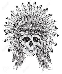 More images for indian headdress drawing » Hand Drawn Vector Illustration Of Native American Indian Headdress Royalty Free Cliparts Vectors And Stock Illustration Image 49938496