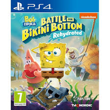 Los mejores videojuegos para jugar a ps4 con niños. Bob Esponja Battle For Bikini Bottom Rehydrated Ps4 Juegos De Bob Esponja Ps4 Juegos Nickelodeon