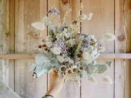 Beautiful in a garden with other plants, as the colors accentuate whatever is planted around it. Gray Green Dried Flower Bouquet Idyllwild