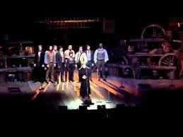 Nick Jonas Empty Chairs At Empty Tables His Singing Was A Little Shaky For Much Of The Performance But This T Les Miserables Nick Jonas 25th Anniversary