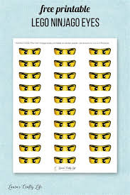 Acidicus hat weiße stacheln auf dem kopf, vier gelbe augen und seitliche stoßzähne wie ein elefant. Ninjago Eyes Printables