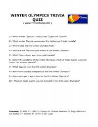 The last year was 1992. Winter Olympics Trivia Quiz Trivia Champ
