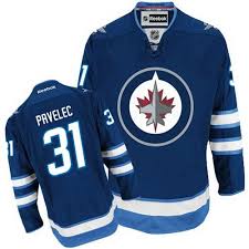 Winnipeg Jets 31 Ondrej Pavelec Home Jersey Winnipeg Jets Jersey Hockey Clothes
