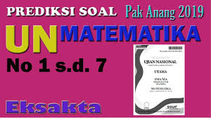Sangatlah perlu mempelajari soal dan pembahasan unbk sma ipa 2018, 2017, 2016, dan seterusnya. Prediksi Soal Unbk Matematika Sma 2020 Pak Anang Kompas Sekolah