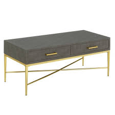 Carrera 52 wide white marble nesting coffee tables set of 2. Ashley Coffee Table Black Scallop Gold Breighton Home Target