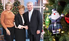 The pair, who have presented the show's friday slot since 2006, are furious and upset, according to sources. This Morning Bauble Gate Row That Ended With Eamonn Holmes And Ruth Langsford Being Sacked Daily Mail Online
