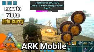 How To Make Fria Curry In Ark Mobile Stay Warm In Cold Rockwell Recipes Android Ios Youtube