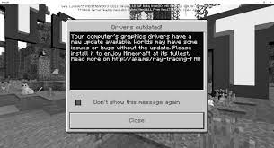 Sep 22, 2016 · minecraft: Update Your Drivers On Minecraft For Windows 10 Home