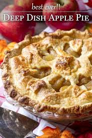 Best Ever Homemade Deep Dish Apple Pie Just A Little Bit Of Bacon Recipe Deep Dish Apple Pie Apple Pie Recipe Homemade Apple Recipes