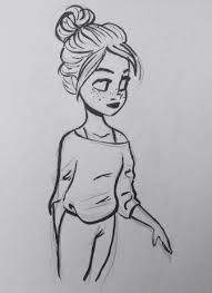 70 Trendy Ideas For Drawing People Cute Pinsboad Net Art Drawings Sketches Simple Girl Drawing Sketches Cartoon Girl Drawing It is so simple and easy to make and the end result is super duper let's learn how to draw a dandelion flower. trendy ideas for drawing people cute