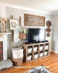 Pick an idea that suits your pick idea and make it with your need. 72 Best Farmhouse Living Room Tv Stand Design Living Room Tv Stand Farmhouse Decor Living Room Farm House Living Room