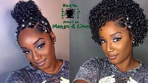 17 Exceptional Jamaican Hairstyles For Short Hair Collection Short Braids With Rubber Bands 17 Excep Hair Styles Natural Hair Styles Easy Short Hair Styles