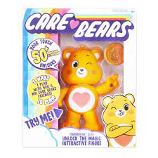 Imágenes de miraculous ladybug, figurines, maquillaje infantil, diseño de insignia, juguetes retro. Amazon Com Care Bears Tenderheart Bear Interactive Collectible Figure White Toys Games