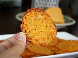 Low Carb Snacks Homemade Baked Cheese Crisps Recipe Low Carb Snacks Snacks Recipes