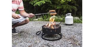 Form fitting cover and bungee cord at the base provides protection and. Camp Chef Sequoia Fire Pit