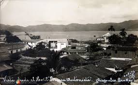 Vista Desde El Hotel Maria Antonieta Circa 1930 1950 Acapulco Acapulco Guerrero Historia De Mexico