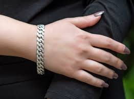 Aspen" Diamond Cuban Link Bracelet