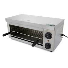 This versatile piece of equipment is positioned on casters two of which are lockable and also includes a beer salamander below the grill. Salamander Toaster Grill 2kw Single Rack Commercial Kitchen Grills Toasters