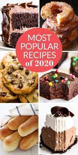 10 Most Popular Recipes Of 2020 Homemade Brownies Easy Best Cookie Recipes Crispy Chocolate Chip Cookies