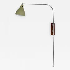 Greta Von Nessen Adjustable Swing Arm Wall Lamp
