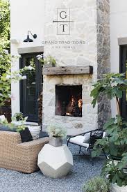 Patio furniture collections at menards®. Grand Traditions Custom Home Barrington Il Outdoor Fireplace Outdoor Living Outdoor Living Space