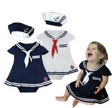 Baby Girl Sailor Halloween Fancy Dress Party Costume Outfit Clothes Set 3 24m