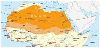 About 80% of the land consists of the saharan desert, which is often inhospitable. The Sahara Desert Expanded By 10 In The Last Century