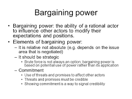 Collective bargaining is a process through which the employee union and employer representatives exchange ideas, mutually solve problems, and reach a written agreement. Notes On Bargaining 1 What Is Bargaining 2 Bargaining Power 3 Issue Of Communication Ppt Download