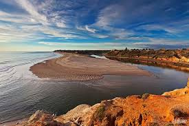 Onkaparinga River Mouth Port Noarlunga River Mouth South Australia Australia
