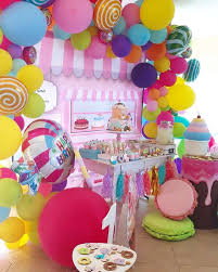 Candyland Birthday Party Ideas Photo 1 Of 16 Candy Theme Birthday Party Candyland Birthday Candy Themed Party