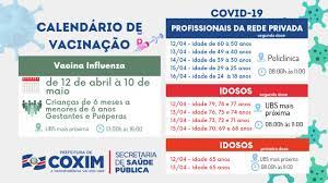 * vaers hhs releases covid data weekly, but they release last week's data. Informe Prefeitura De Coxim Vacina Covid 19