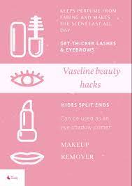 Vaseline Beauty Hacks Beauty Hacks Using Vaseline Beauty Hacks Eyeshadow Primer