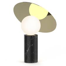 Bola Disc Table Lamp By Pablo Bola Tbl Blk Bra Lamp Table Lamp Table Lamp Design